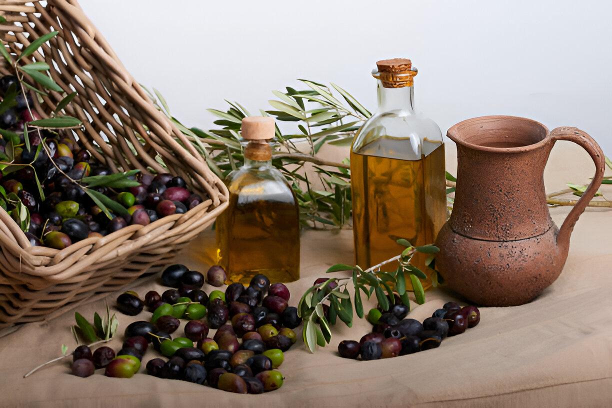 Fresh olives harvested from Kangaroo Olive Oil orchards